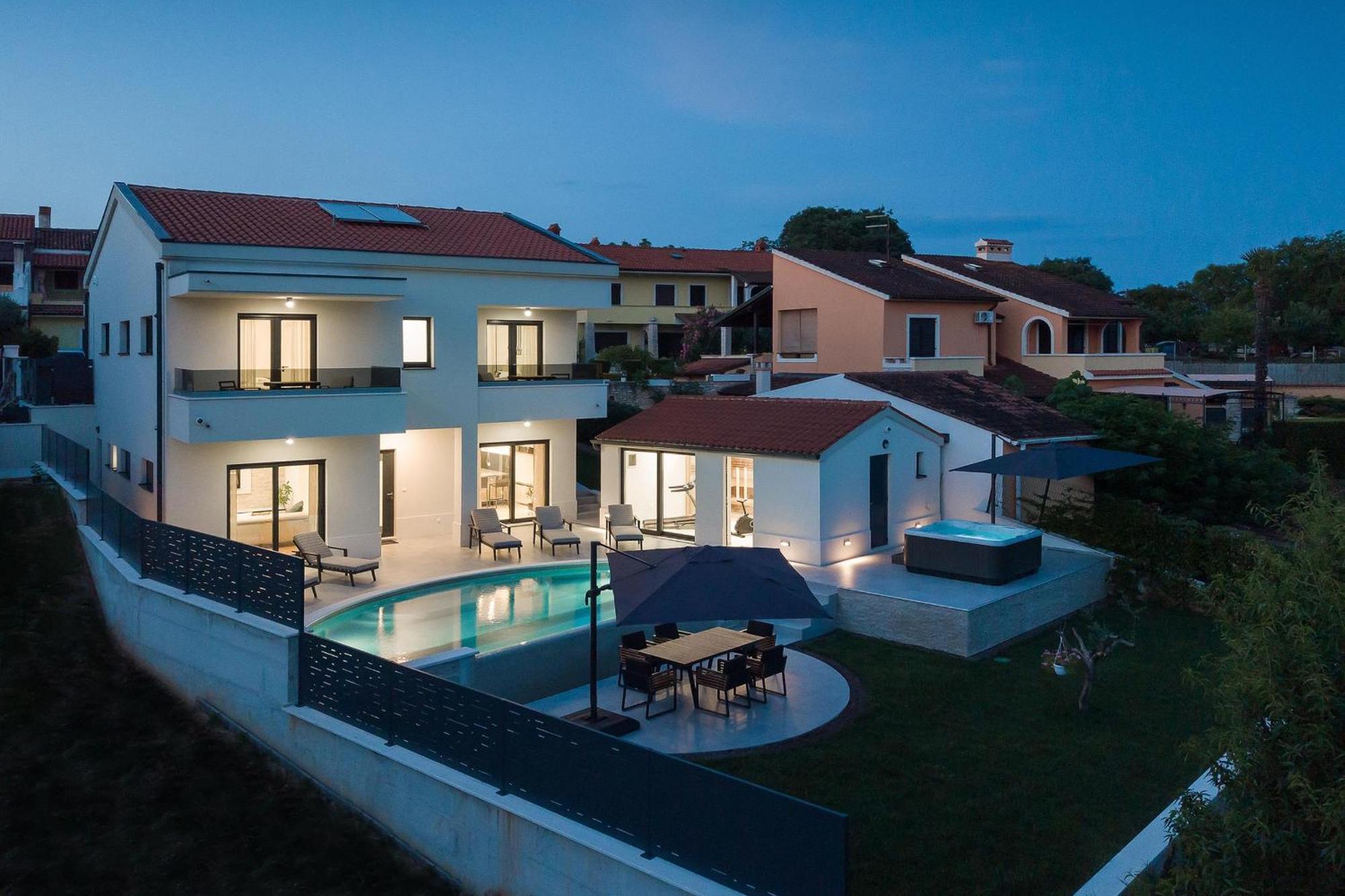 Villa Cascada Muntić Esterno foto